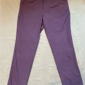 Lululemon Men’s Purple Straight-Leg Golf Pants